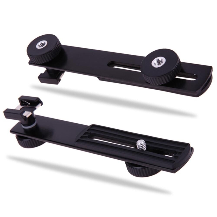 

Metal Flash Bracket for DSLR Camera(Black)