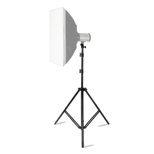 

68cm-200cm Height Professional Photography Aluminum Lighting Stand for Studio Flash Light(Black)