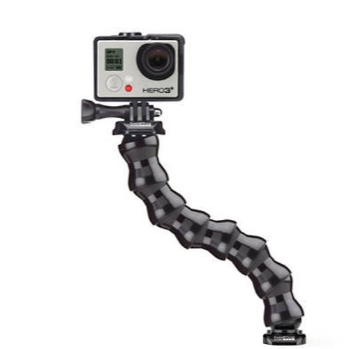 

TMC HR127V2 7 Joint 360 Degrees Rotation Adjustable Neck for GoPro NEW HERO /HERO6 /5 /5 Session /4 Session /4 /3+ /3 /2 /1, Xiaoyi and Other Action Cameras Flex Clamp Mount V2