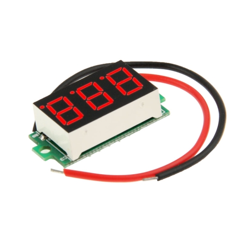 

DC 3.2-30V Red Light Mini Digital Voltage Panel Meter