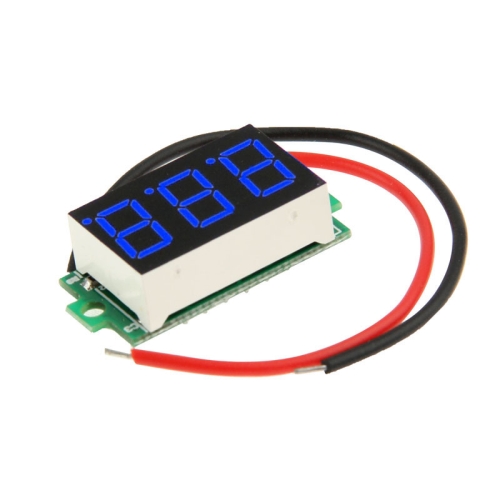 

DC 3.2-30V Blue Light Mini Digital Voltage Panel Meter