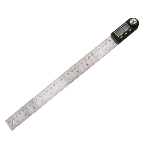 

300mm 2-in1 Digital Angle Finder Meter Protractor Goniometer Ruler