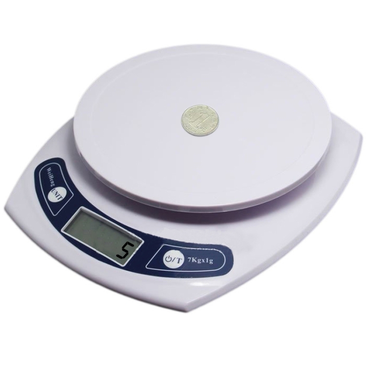 

Electronic Kitchen Scale (1g~7kg)(White)