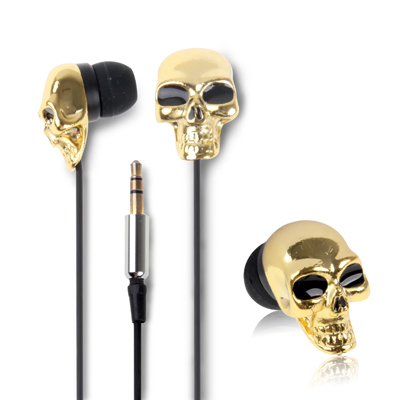 

Metal Version of the Skull Headphones