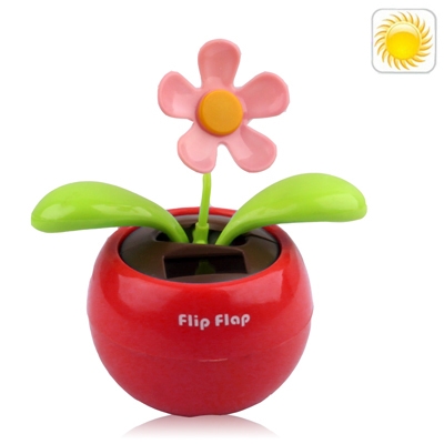 

Solar Flip Flap Flower, Random Flower Color Delivery (Scarlet)