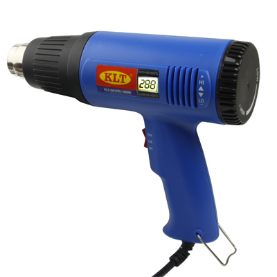 

1600W Electronic Heat Gun with LCD Display, Cool / Hot Air Adjustable Temperature, US Plug