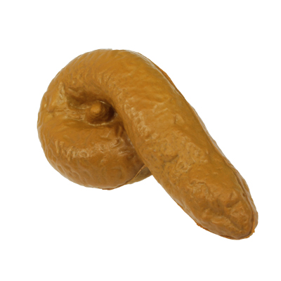 

Realistic Sticky-Shit Fake Rubber Poop Toy Tricky for Fun Joke