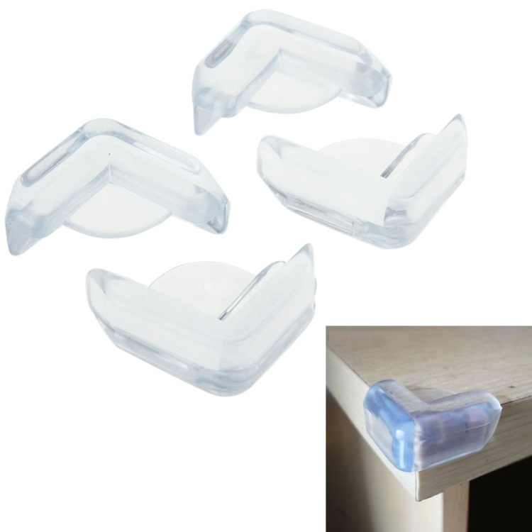 

4 PCS Baby Desk Corner Safety Cover Pad Protector Cushion