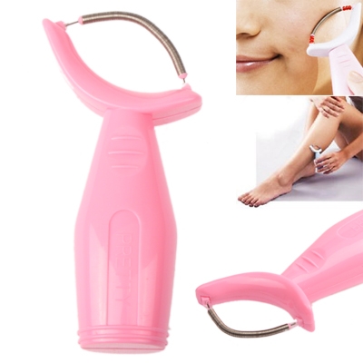 

Plastic Face Roller Hair Removal Spring Facial Handheld Threading Beauty Epilator Tool