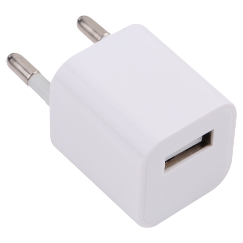 

1A High Quality Socket USB Charger, For iPad, iPhone, Galaxy, Huawei, Xiaomi, LG, HTC and Other Smart Phones, Rechargeable Devices(White)