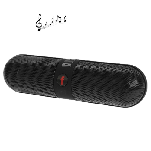

B6 Pill Portable Multi-function Bluetooth Speaker, 2 x Speaker Unit, Support TF Card / Handsfree, For iPhone, Galaxy, Sony, Lenovo, HTC, Huawei, Google, LG, Xiaomi, other Smartphones and all Bluetooth Devices(Black)