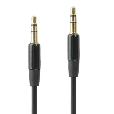 

3.5mm Jack Earphone Cable for iPhone/ iPad/ iPod/ MP3, Length: 1.2m(Black)