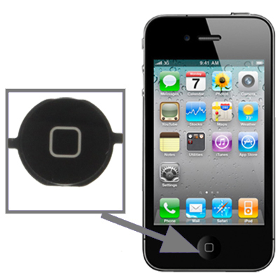 

Home Button for iPhone 4S (Black)