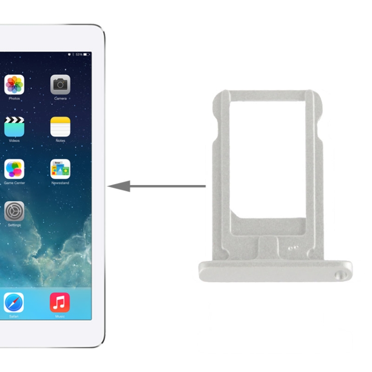 

Original SIM Card Tray Holder for iPad Air (White)