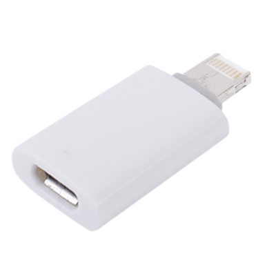 

8 Pin Male to Micro USB Female Adapter, For iPhone 6 & 6 Plus, iPhone 5 / iPad mini / mini 2 Retina / iPod touch 5(White)