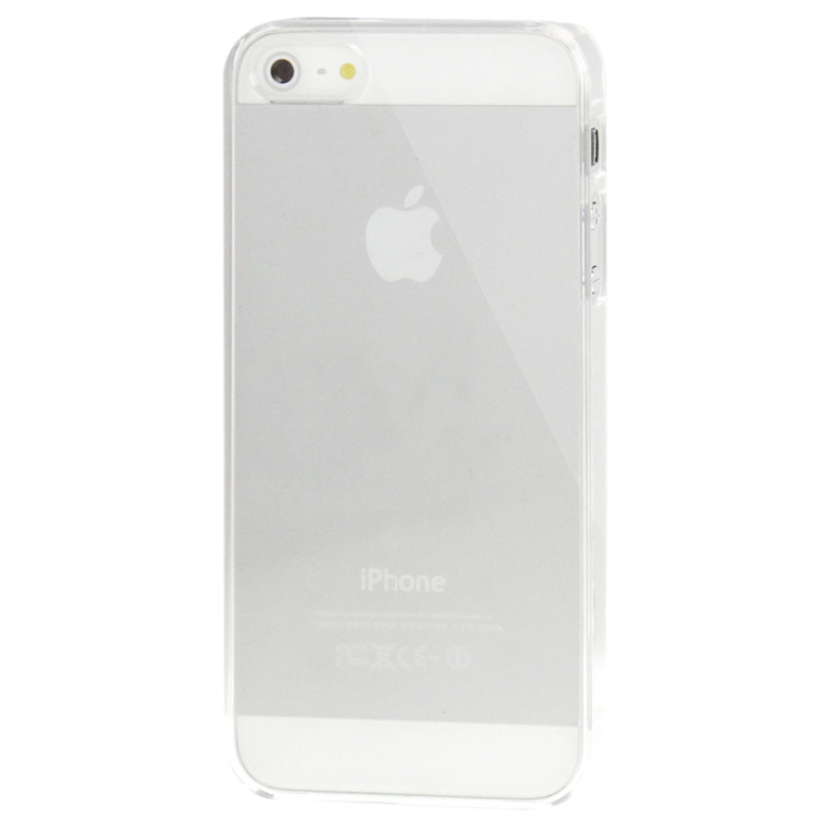 

High Quality Pure Color Translucent Crystal Shell for iPhone 5 & 5s & SE (Transparent)