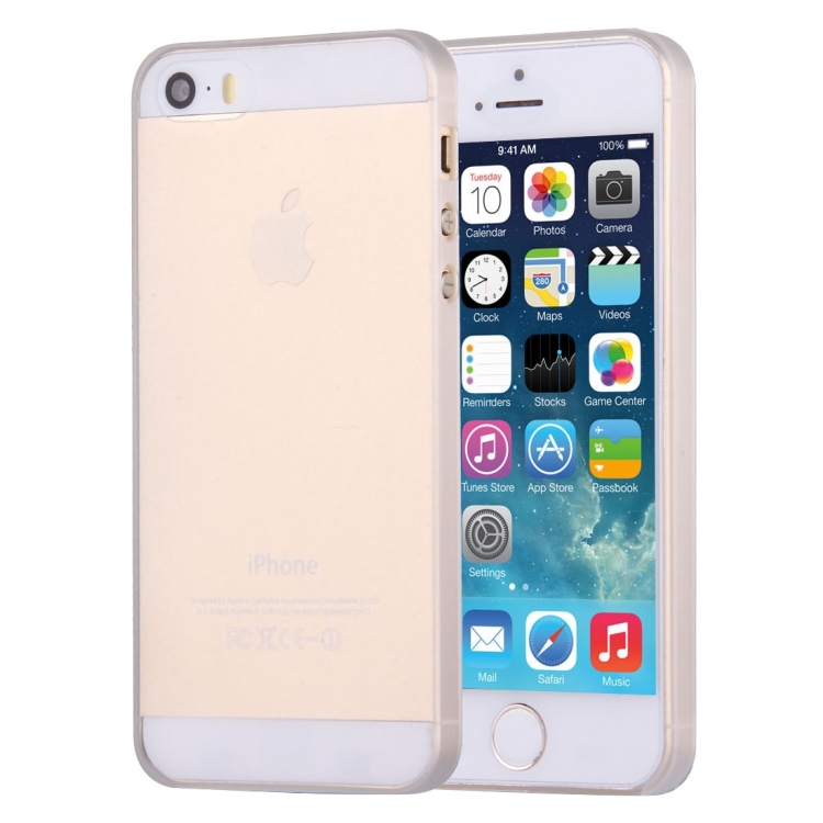 

For iPhone 5 & 5S & SE 0.4mm Ultra Thin Polycarbonate Materials Protection Shell(Transparent)