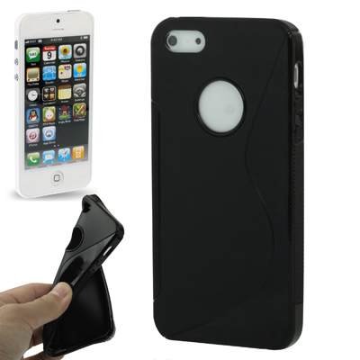 

S Line TPU Shell for iPhone 5 (Black)