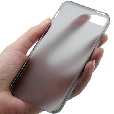 

0.3mm Ultra Thin Polycarbonate Materials PC Protection Shell for iPhone 5 & 5S(Black)