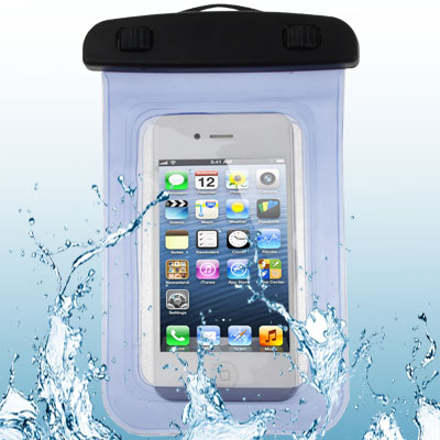 

High Quality Waterproof Bag Protective Case for iPhone 5 & 5s & SE / iPhone 4 & 4S / 3GS / Other Similar Size Mobile Phones (Blue)