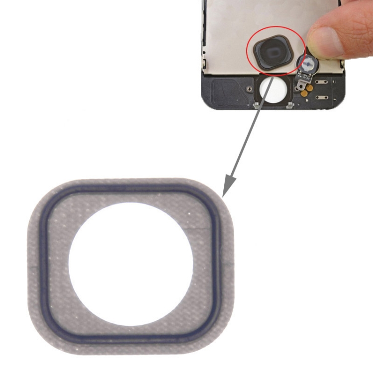 

10 PCS for iPhone 5 Original Home Button Plastic Pad