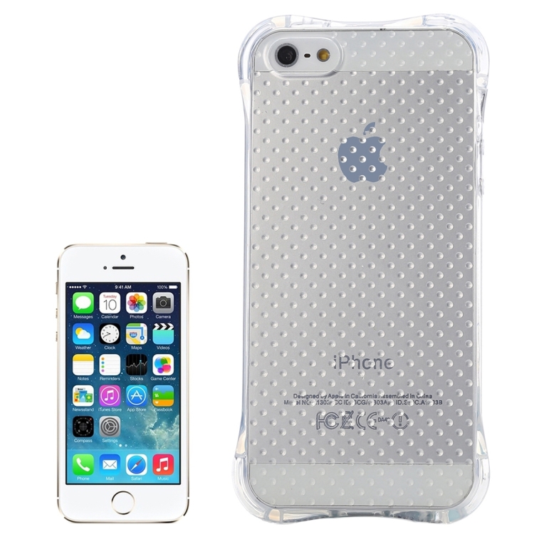 

Shock-resistant Transparent TPU Protective Case for iPhone 5 & 5s & SE