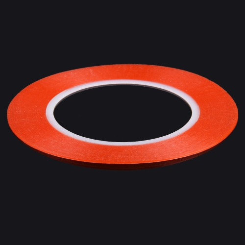 1mm width 3M Double Sided Adhesive Sticker Tape for iPhone / Samsung / HTC Mobile Phone Touch Panel Repair, Length: 25m(Red)
