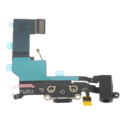 Original Charging Connector + Headphone Jack Flex Cable for iPhone 5S