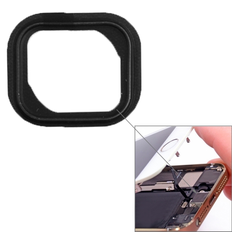 

10 PCS for iPhone 5S Original Home Button Sticker(Black)