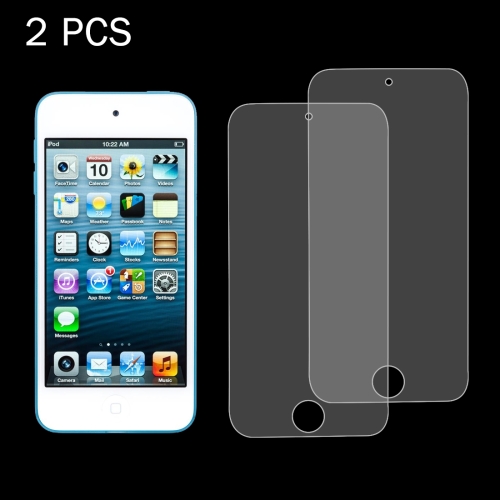 

2 PCS 0.26mm 9H Surface Hardness 2.5D Explosion-proof Tempered Glass Screen Film for iPod Touch 5 & touch 6