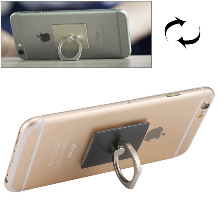 

Universal Rotatable Ring Holder, For iPad, iPhone, Galaxy, Huawei, Xiaomi, LG, HTC and Other Smart Phones(Grey)