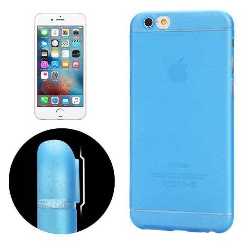 

Ultrathin Camera Protection Design Translucence PP Case for iPhone 6 & 6S(Blue)