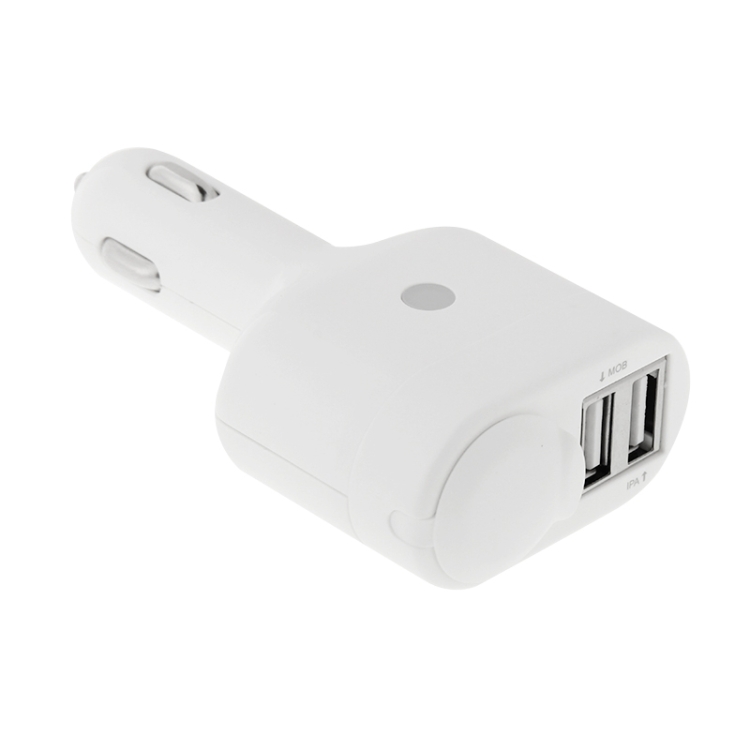 Sunsky Two Usb Port 2 In 1 Dc Dc Power Adapter Car Charger With