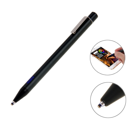 

2.3mm Ultra-thin Nib Active Stylus Pen, For iPhone 6 & 6 Plus, iPhone 5 & 5S & 5C, IPad Pro / iPad Air 2 / iPad Air / iPad mini / mini with Retina Display and All Capacitive Touch Screen(Black)