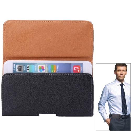 

Litchi Texture Horizontal Style Waist Bag for iPhone 6s Plus / iPhone 6 Plus & Galaxy Note 8 / Note 5 / Note 4 / S6 Edge Plus