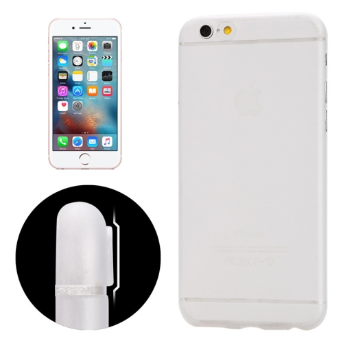 

Ultrathin Camera Protection Design Translucence PP Case for iPhone 6 Plus & 6S Plus(White)