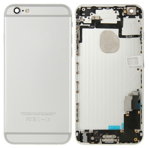 Sunsky Full Housing Back Cover For Iphone 6 Plus Silver