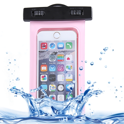 Sunsky 5 5寸iphone 6 Plus 6s Plus 防水壳带挂绳 粉红色