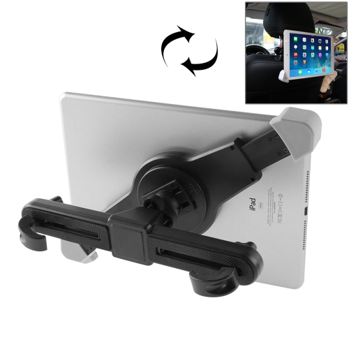 

Universal 360 Degrees Rotation Car Headrest Mount Holder, For iPad, Samsung, Lenovo, Sony and Other Tablet PC(Black)