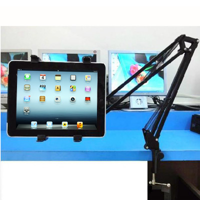 

360 Degree Rotation Aluminum Alloy Material Cantilever Universal Stand, For iPad, Galaxy, Huawei, Xiaomi, LG and Other 7.5 inch to 10 inch Tablet(Black)