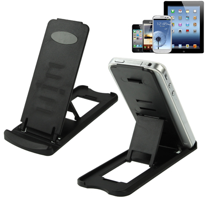 

Multi-Angle Folding Stand, For iPad, iPhone, Galaxy, Huawei, Xiaomi, HTC, Sony, and other Mobile Phones or Tablets(Black)