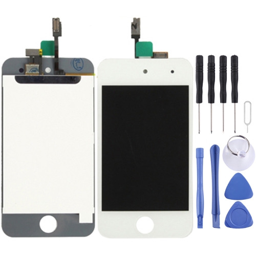 

LCD Screen + Digitizer Touch Panel for iPod Touch 4(White)