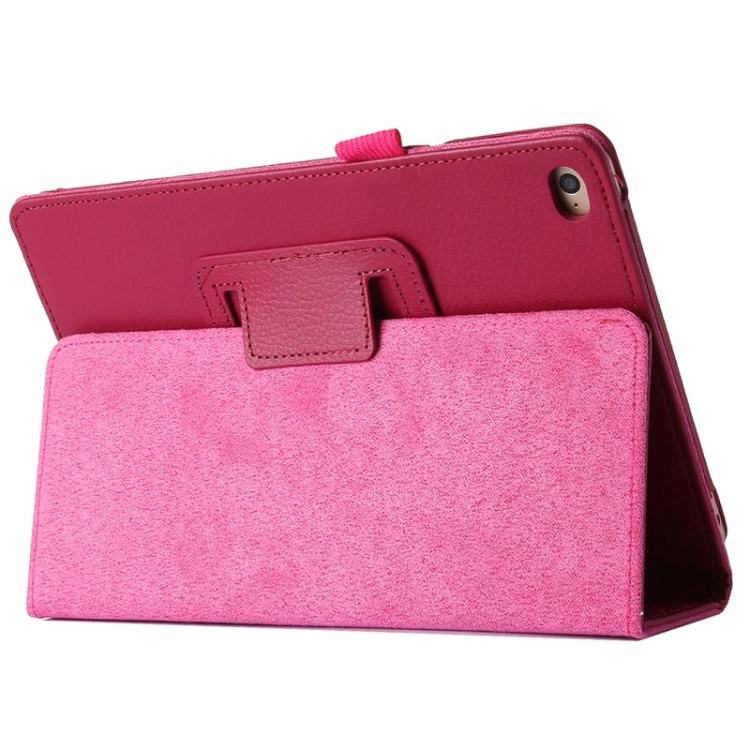 

Litchi Texture Horizontal Flip PU Leather Protective Case with Holder for iPad Pro 12.9 inch(Magenta)
