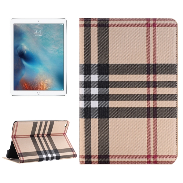 

Grid Texture Horizontal Flip Leather Case with Holder & Card Slots & Wallet for iPad Pro 12.9 inch