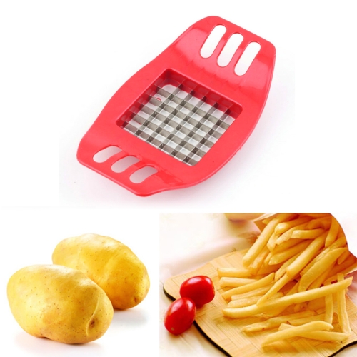 

Ultra-practical Potatoes Cut Strips Tools French Fries Cut Knives, ABS+ 430 Stainless Steel, Random Color Delivery