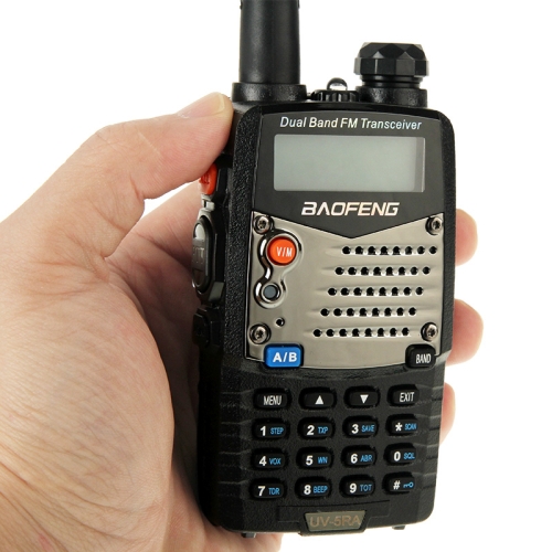 

BAOFENG UV-5RA Professional Dual Band Transceiver FM Two Way Radio Walkie Talkie Transmitter(Black)