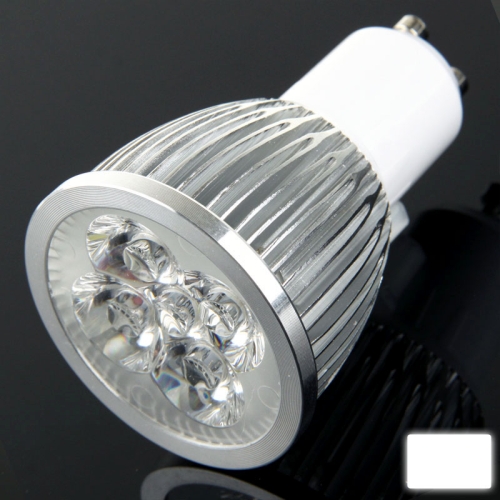 

GU10 5W LED Spotlight Lamp Bulb, 5 LED, Adjustable Brightness, White White, AC 220V