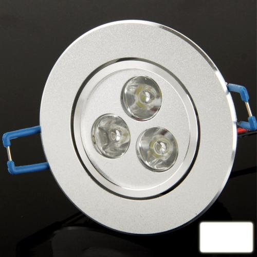 

3W Ceiling Lights LED Down Light Bulb, 3 LED, White Light, AC 85-265V