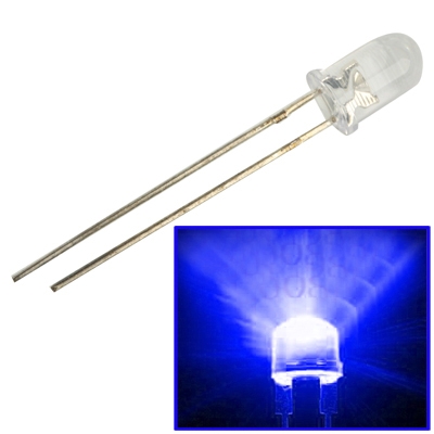 

1000pcs 3mm Blue Light Water Clear LED Lamp (1000pcs in one packaging, the price is for 1000pcs)(Blue Light)