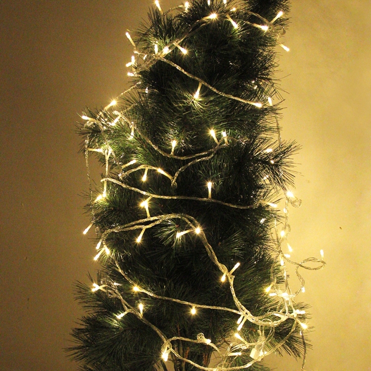 

5m String Decoration Light, For Christmas Party, 50 LED, Warm White Light, Battery Powered